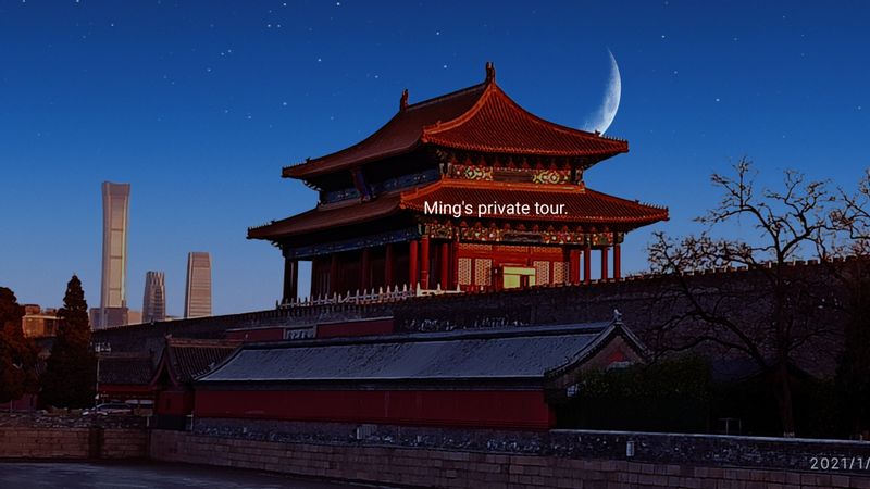 Beijing Private Tour - Exit of the Forbidden city in sunset. Photographed by Ming, talented tour guide.