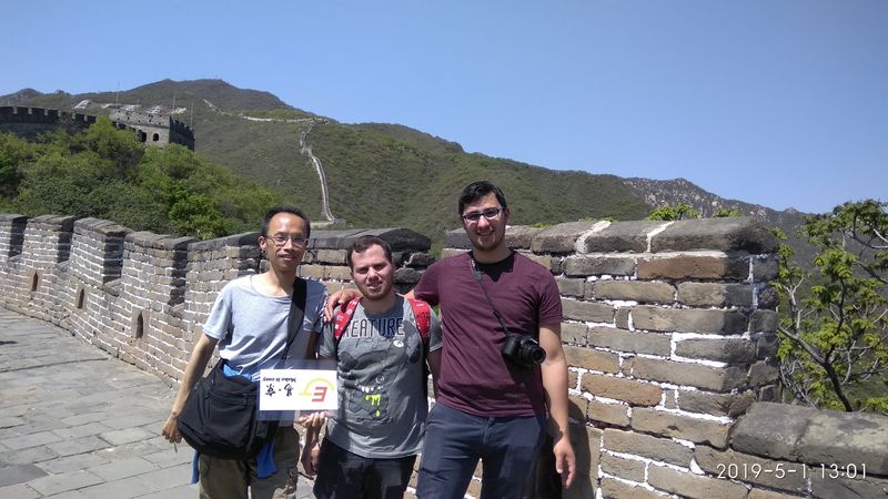 Beijing Private Tour - Visiting the Great wall with tourists, China military defence wall in ancient days.