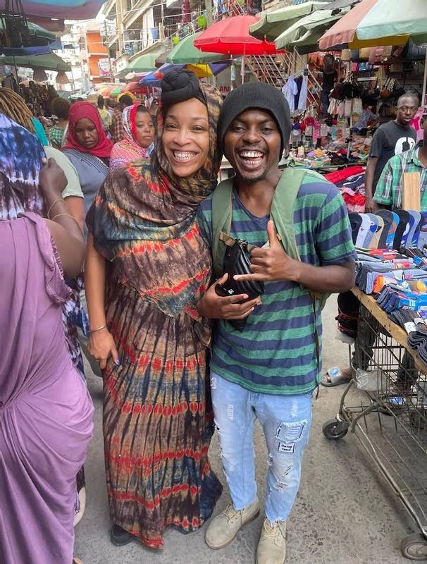 Dar es Salaam Private Tour - Melanie from US - kariakoo market