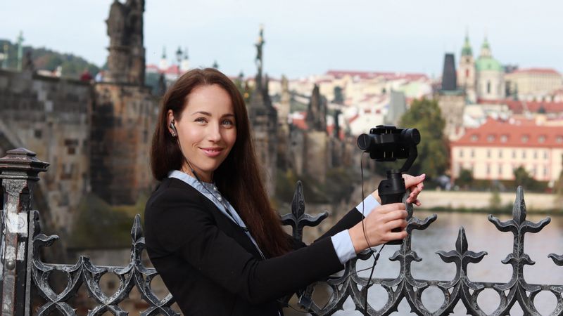 Prague Private Tour - Me during Covid pandemic giving virtual tours.