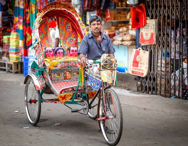 Dhaka Private Tour - Bangladeshi Rickshaw 