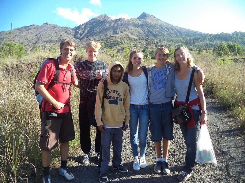 Bali Private Tour - Mt batur sunrise with guest from French