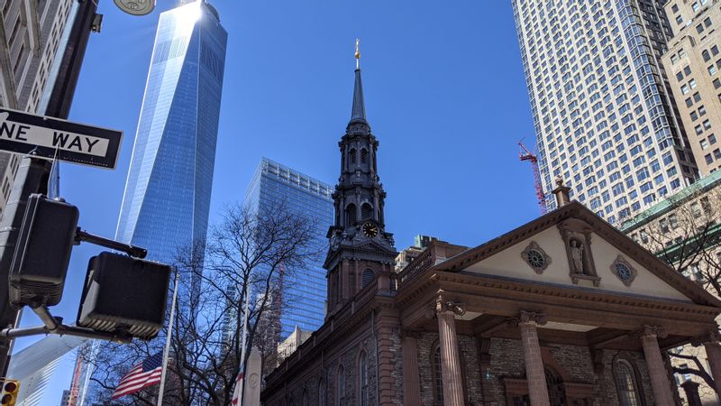 New Jersey Private Tour - The old and the new: St Paul's Chapel and World Trade Center