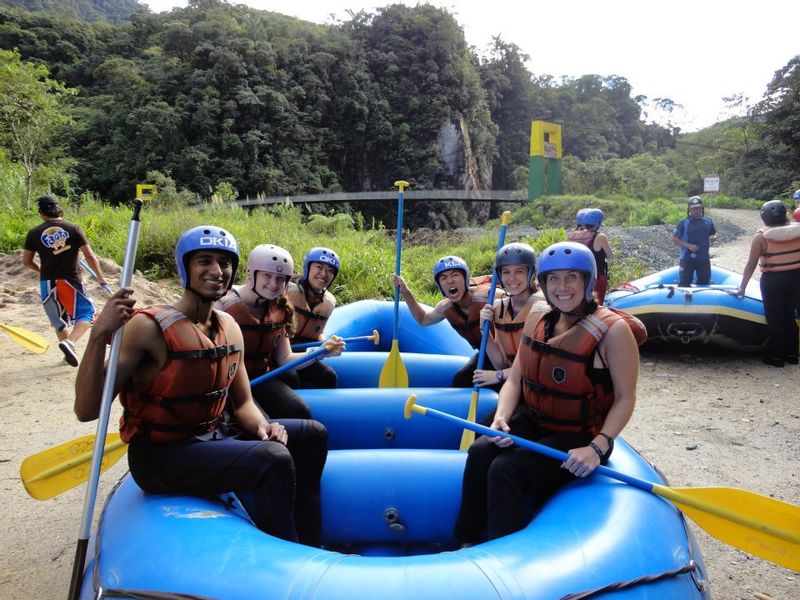 Quito Private Tour - Ready for the rafting tour in the Napo River