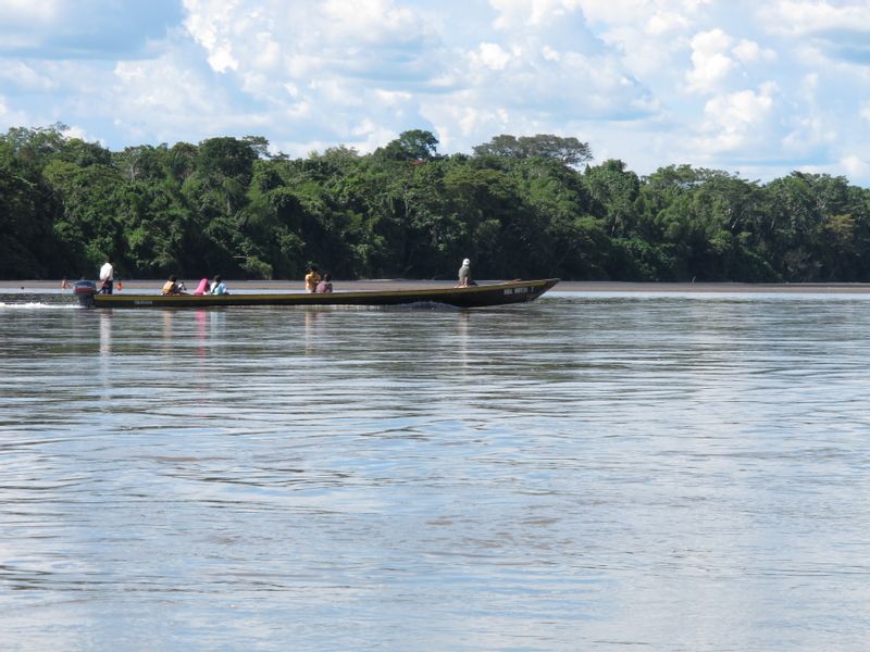 Quito Private Tour - Canoeing down the river in the amazon rainforest