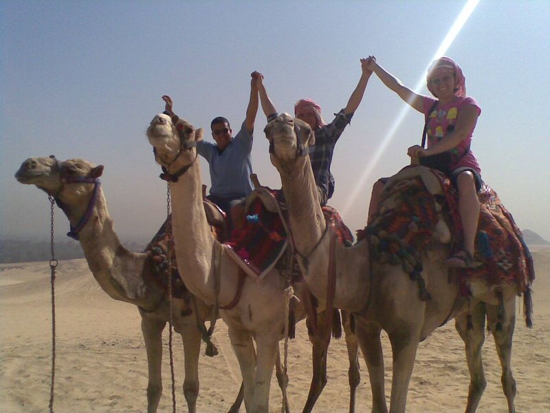 Giza Private Tour - camel riding