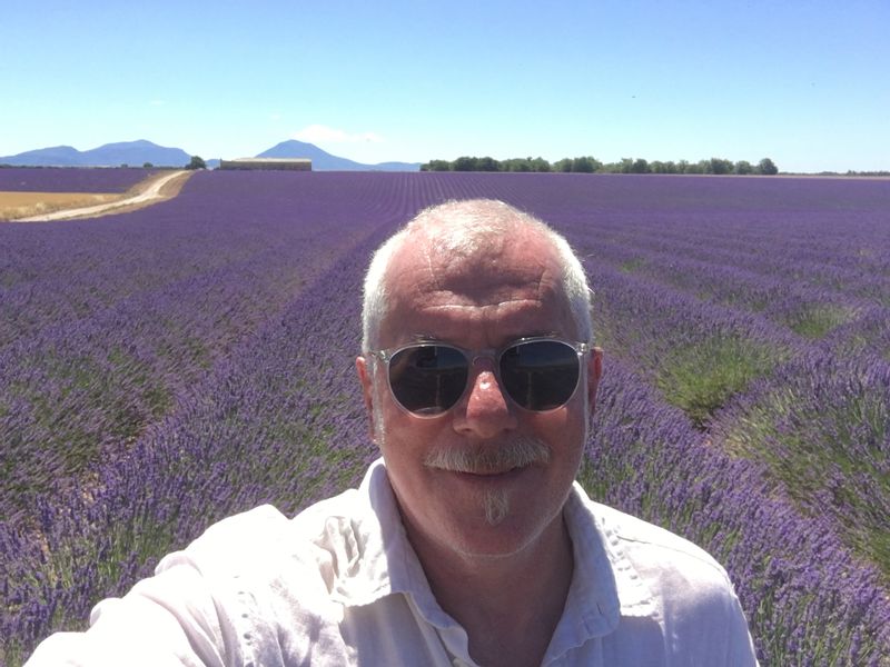 Provence-Alpes-Cote d'Azur Private Tour - Myself in the lavender fields Provence