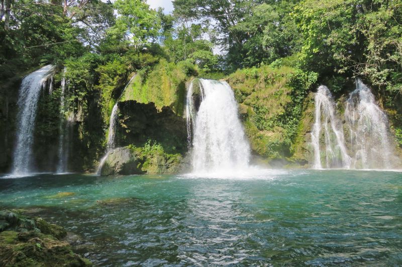 Cancun Private Tour - Waterfall near Palenque in Chiapas.