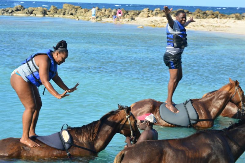 Saint Ann Private Tour - Horseback riding in the Ocean!