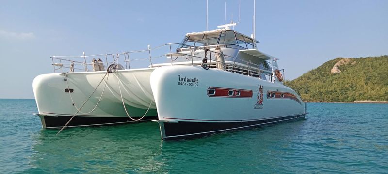 Chon Buri Private Tour - one of our yachts 