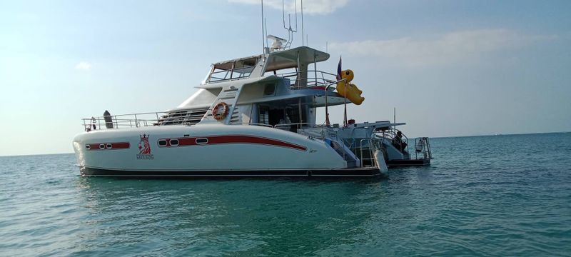 Chon Buri Private Tour - one of our yachts 
