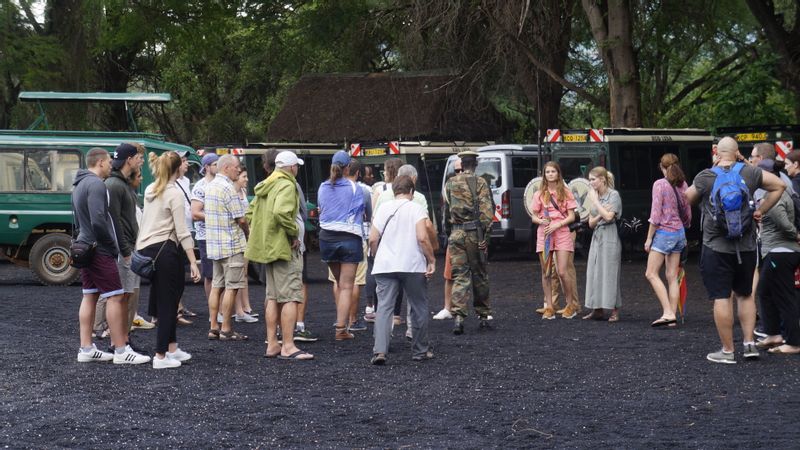 Nairobi Private Tour - Guests at Mzima springs.