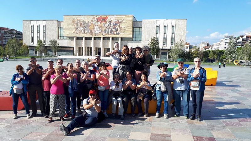 Elbasan Private Tour - Scanderbeg Square, Tirana.