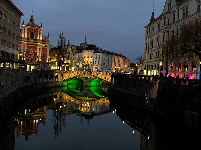 Ljubljana Private Tour - Ljubljana by night