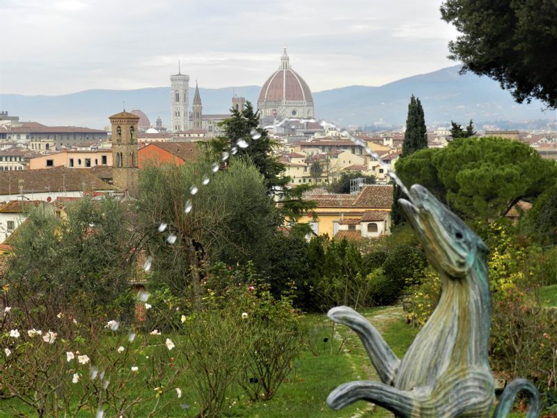 Florence Private Tour - Panoramic Florence, Rose garden