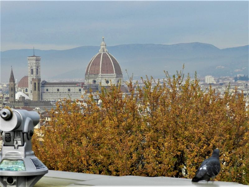 Florence Private Tour - Piazzale Michelangelo in Florence, panoramic tour