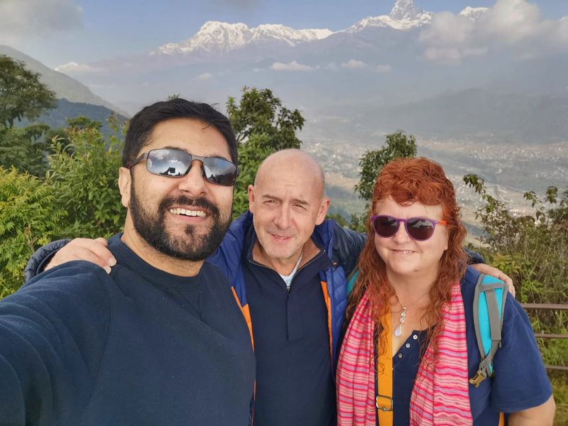 Bagmati Private Tour - City tour in Pokhara with lovely Clients 