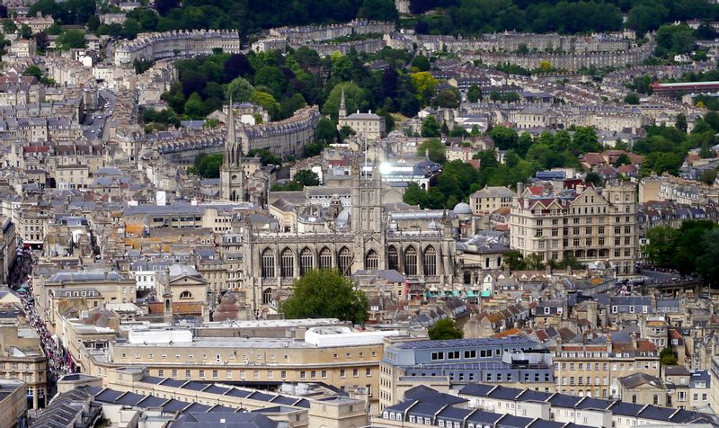 Bath Private Tour - Bath Aerial View