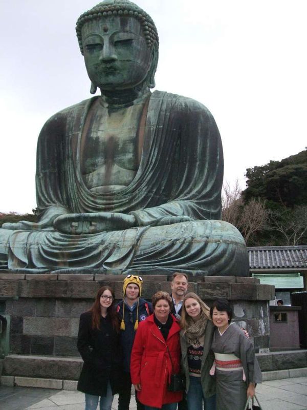 Kanagawa Private Tour - All together with Great Buddha 