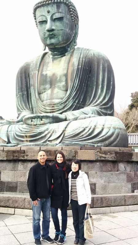 Kanagawa Private Tour - The tour is almost over here in front of Great Buddha.