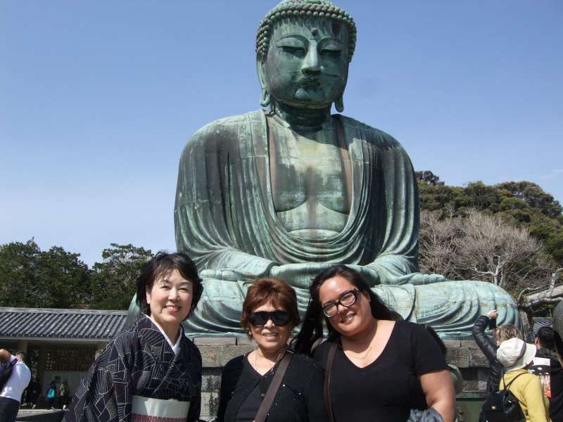 Kanagawa Private Tour - Great Buddha is always watching us. 