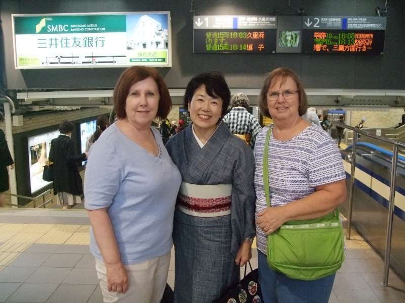 Kanagawa Private Tour - Before saying good-bye at Kamakura station