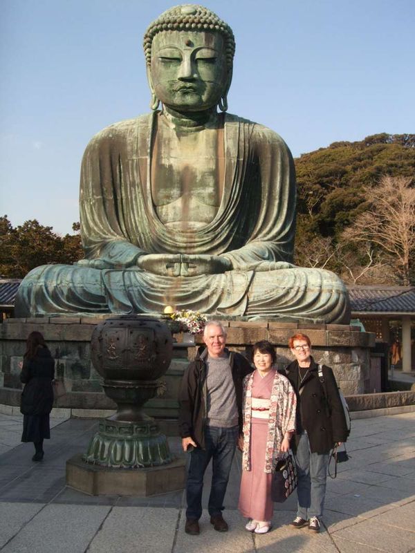 Kanagawa Private Tour - Great Buddha is always welcoming us.