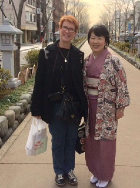 Kanagawa Private Tour - On the walkway, Dankazura 