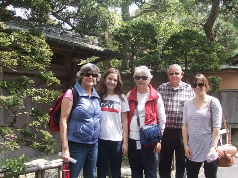 Kanagawa Private Tour - At the gate of Hokokuji temple