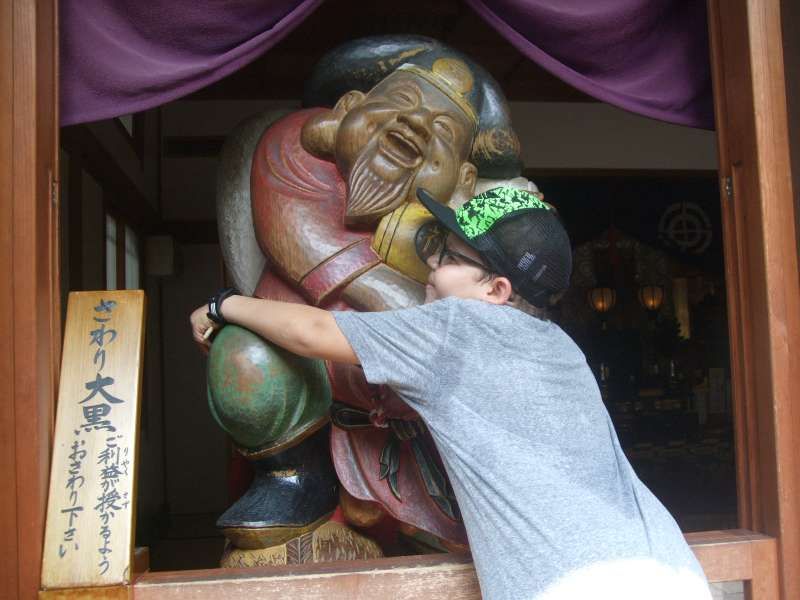 Kanagawa Private Tour - Daikoku-ten brings him a lot of good luck!