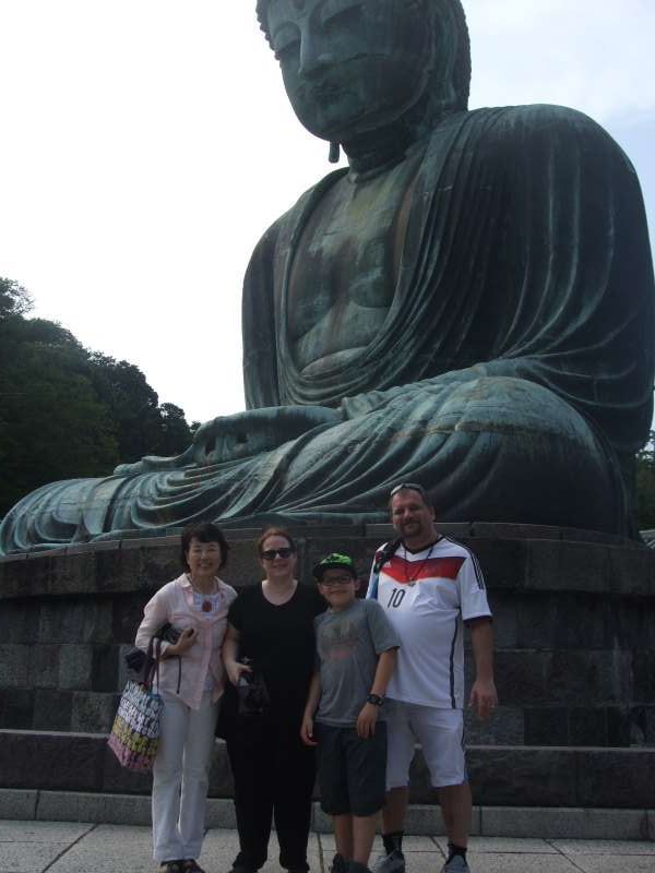 Kanagawa Private Tour - We met Great Buddha and ended the whole 
tour.