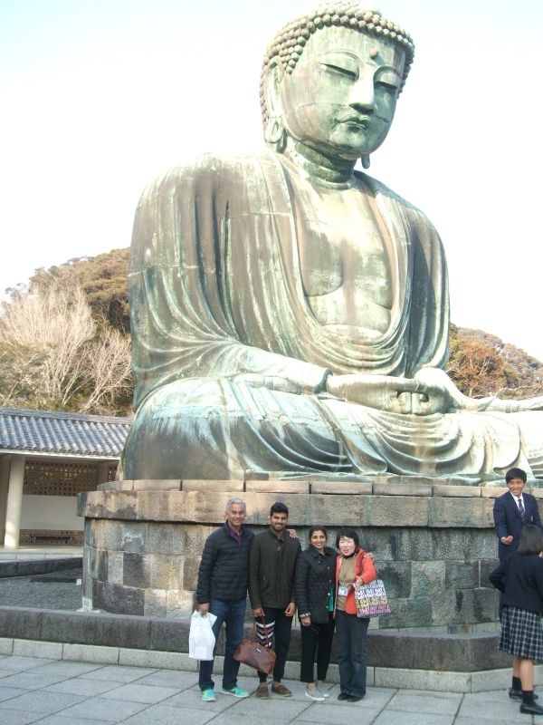 Kanagawa Private Tour - Great Buddha welcomed us with the tender smile.