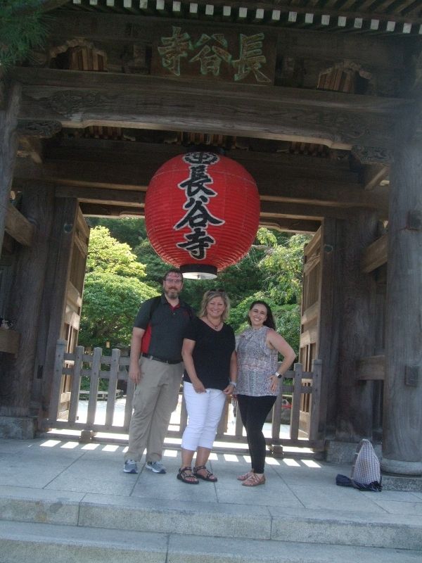 Kanagawa Private Tour - The symbolic red lantern of Hase Temple gate