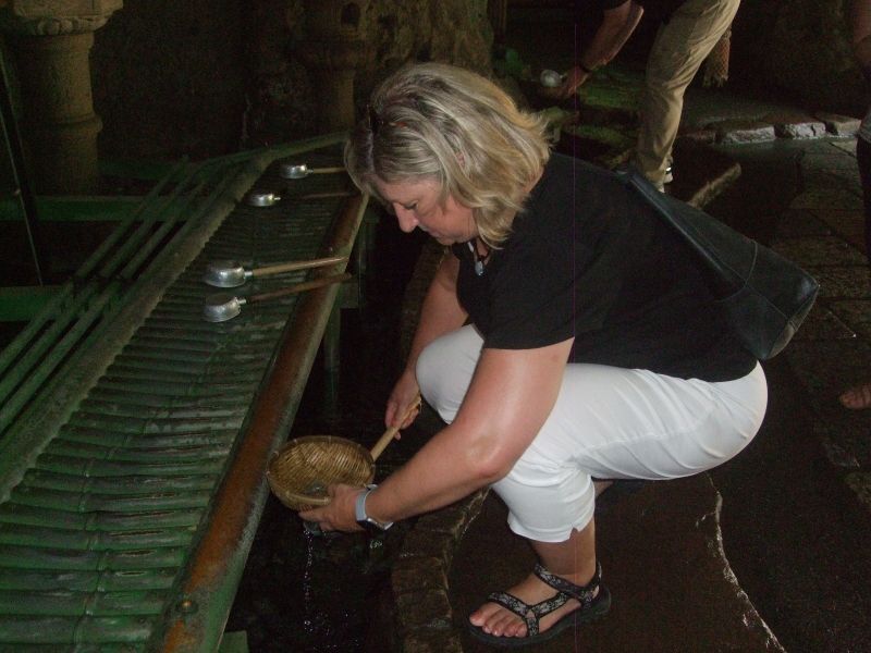 Kanagawa Private Tour - The water was refreshing on such a hot day.