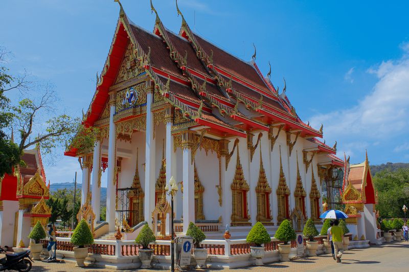 Phuket Private Tour - Chalong Temple. The most beautiful temple of Phuket.