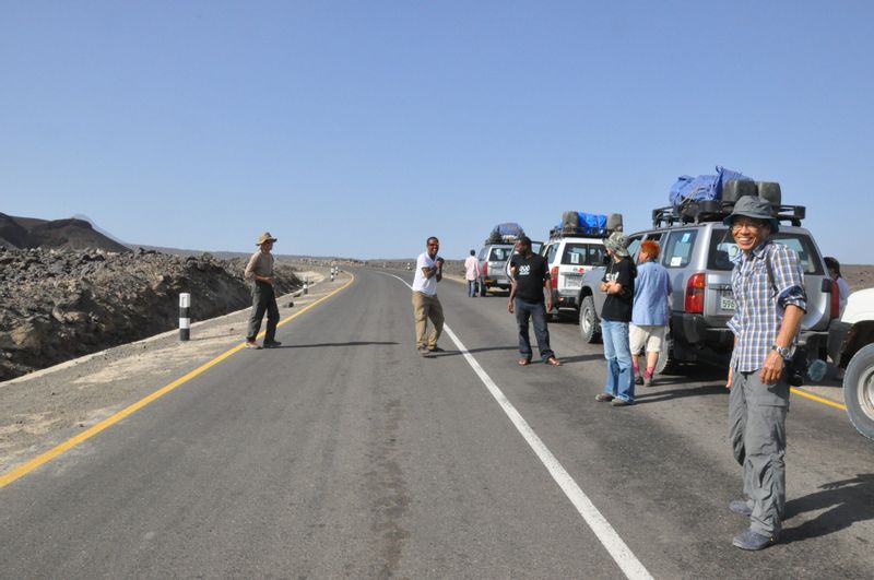 Addis Ababa Private Tour - Driving to Danakil depression 