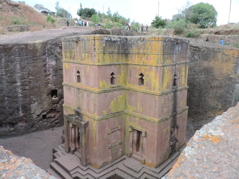 Addis Ababa Private Tour - Rock hewn church of St. George /Lalibela