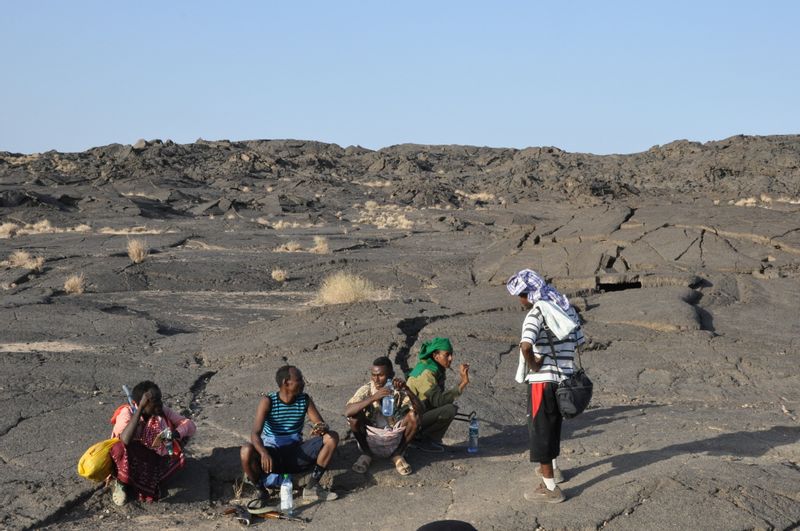 Addis Ababa Private Tour - Afar people around Ertale 