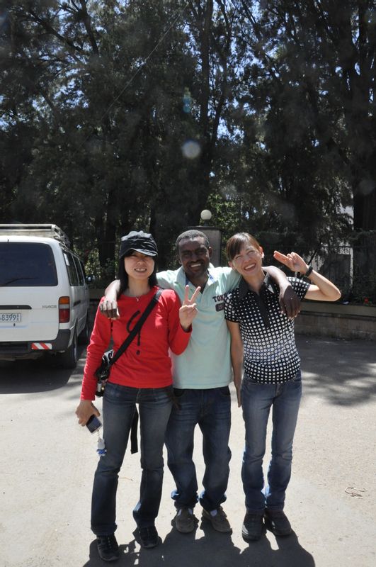 Addis Ababa Private Tour - Deparyure time with Japanese customers