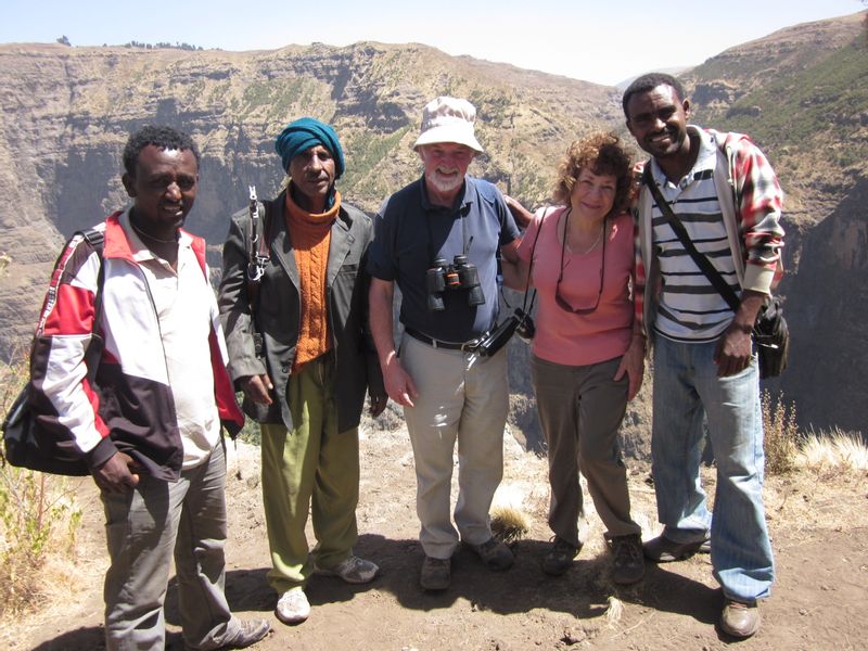 Addis Ababa Private Tour - Scouts with tourists in Simen miuntains 