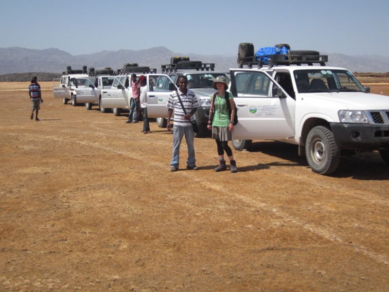 Addis Ababa Private Tour - Driving to Ertale and Danakil depression with Japanese tourists