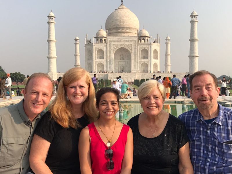 Agra Private Tour - Taj Mahal From Central Platform 