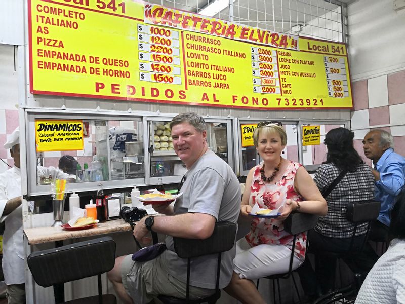 Santiago Private Tour - The best Empanadas Ever from La Vega Central