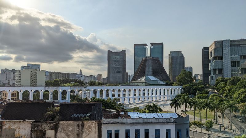 Rio de Janeiro Private Tour - Lapa Historic Center, Selina rooftop view