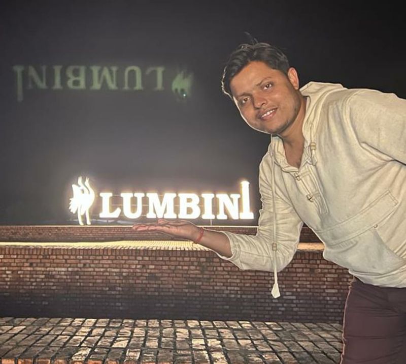 Lumbini Private Tour - Your guide, Mahesh is waiting for you here in Lumbini!