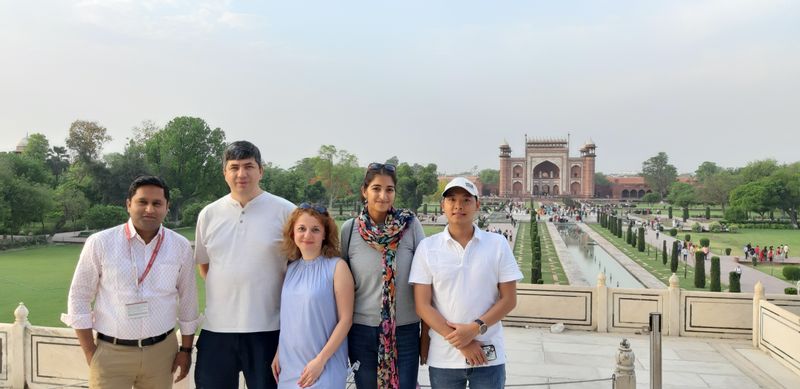 Agra Private Tour - with Romanian clients