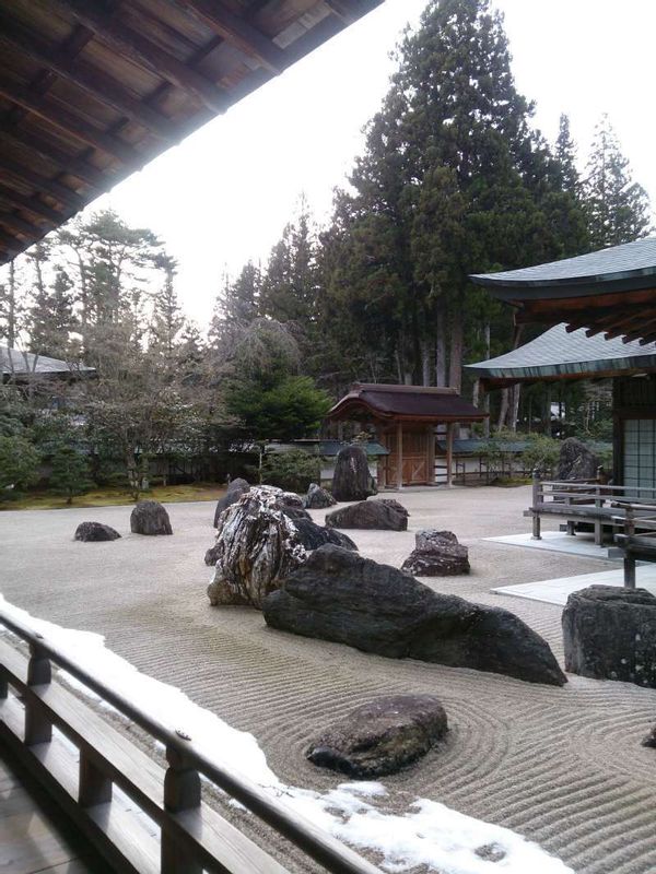 Wakayama Private Tour - Banryutei-Garden at Kongobuji ( Head Temple of Koyasan Shingon Buddhism) in winter.