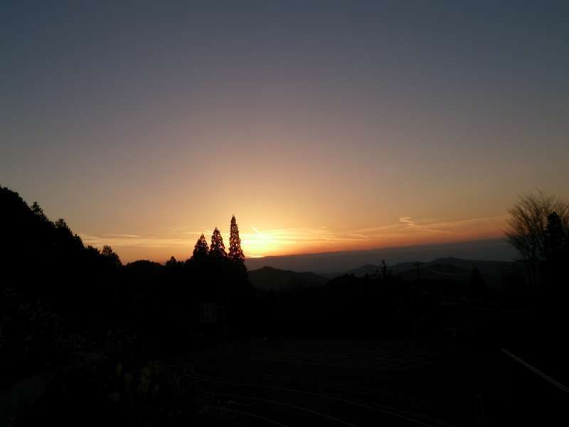 Wakayama Private Tour - Sunset seen from Daimon Gate was noted as one of Japan's best 100 sunset locations.