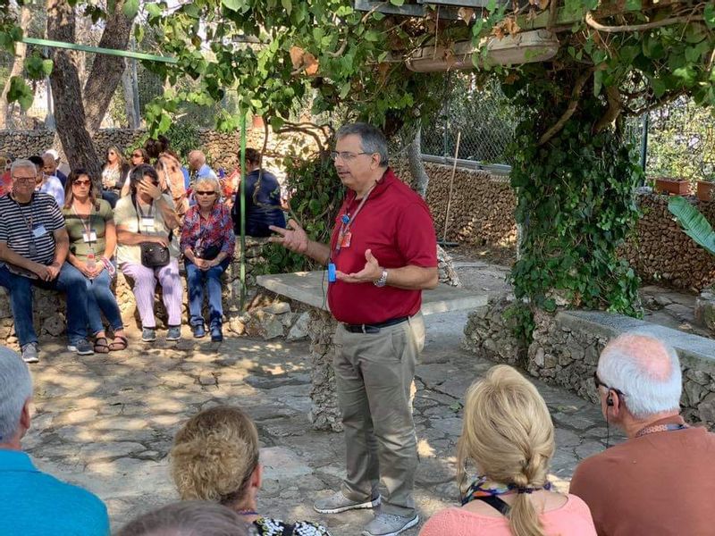 Nazareth Private Tour - At Mount Carmel - Lesson about Elijah