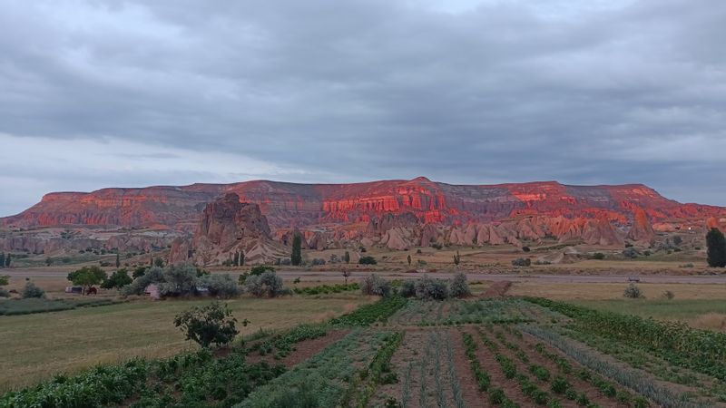 Cappadocia Private Tour - Red Rocks of Cappadocia after Rain 